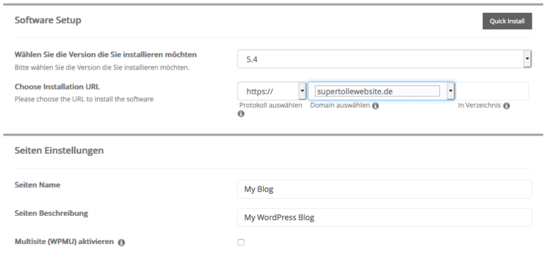 Wie Installiere Ich Wordpress Auf Meinem Server