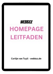 Homepage Leitfaden