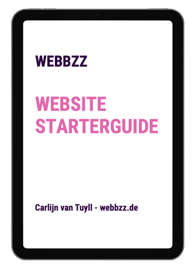 Website Starterguide Website Starterguide